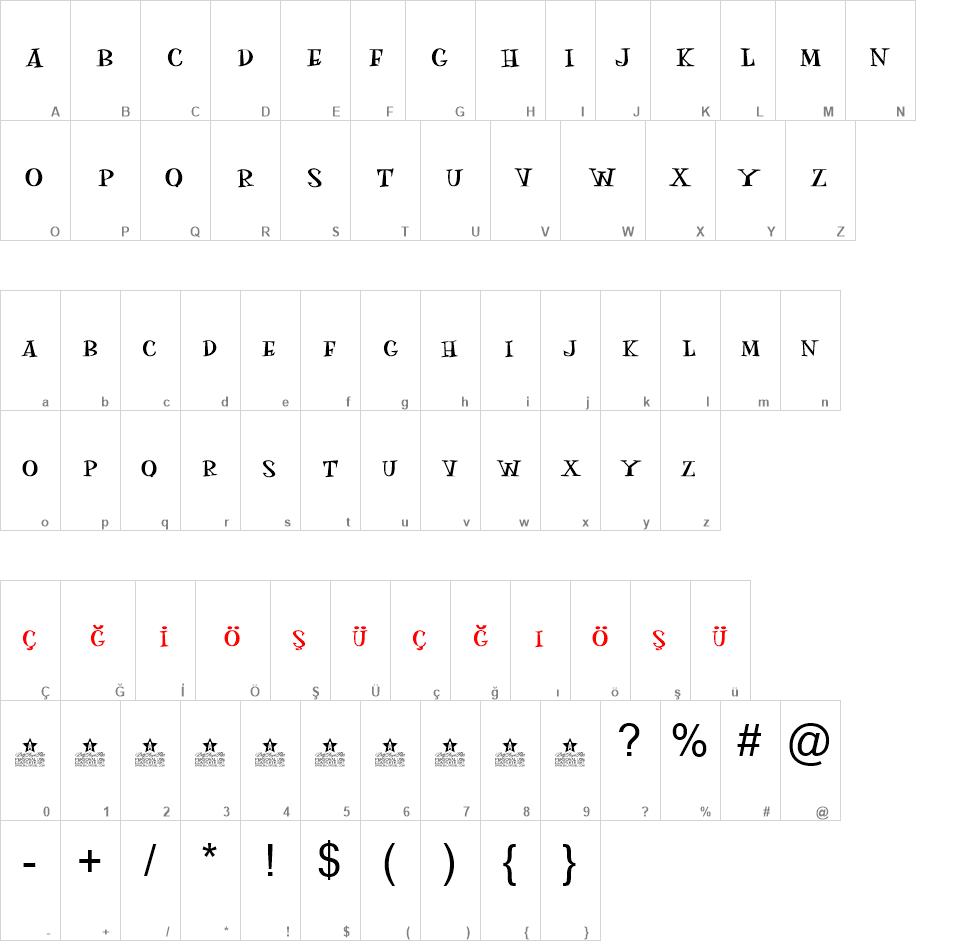 Moskitoes font